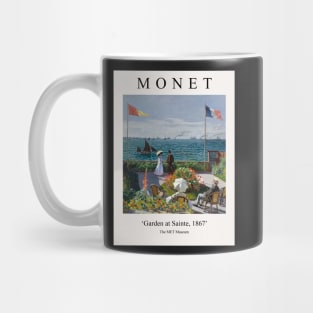 Claude Monet Painting - Garden at Sainte Mug